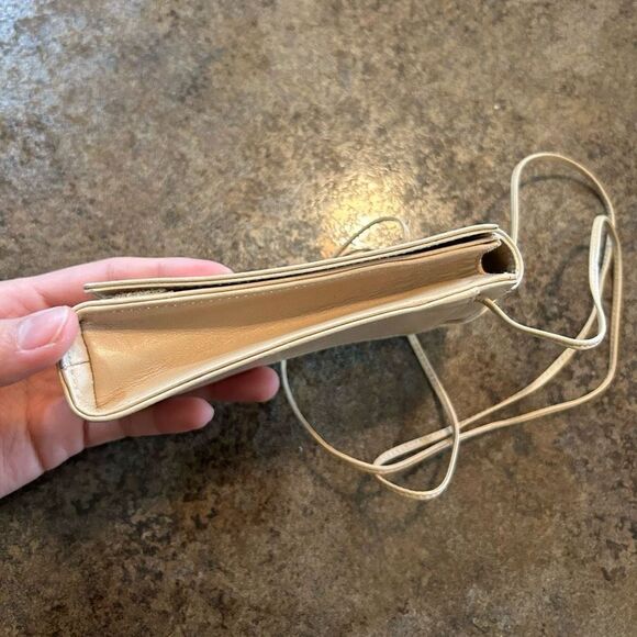 GUCCI Rare Slim Case Pen/ Cigar/ Lipstick Lanyard Leather Cream - Picture 2 of 12